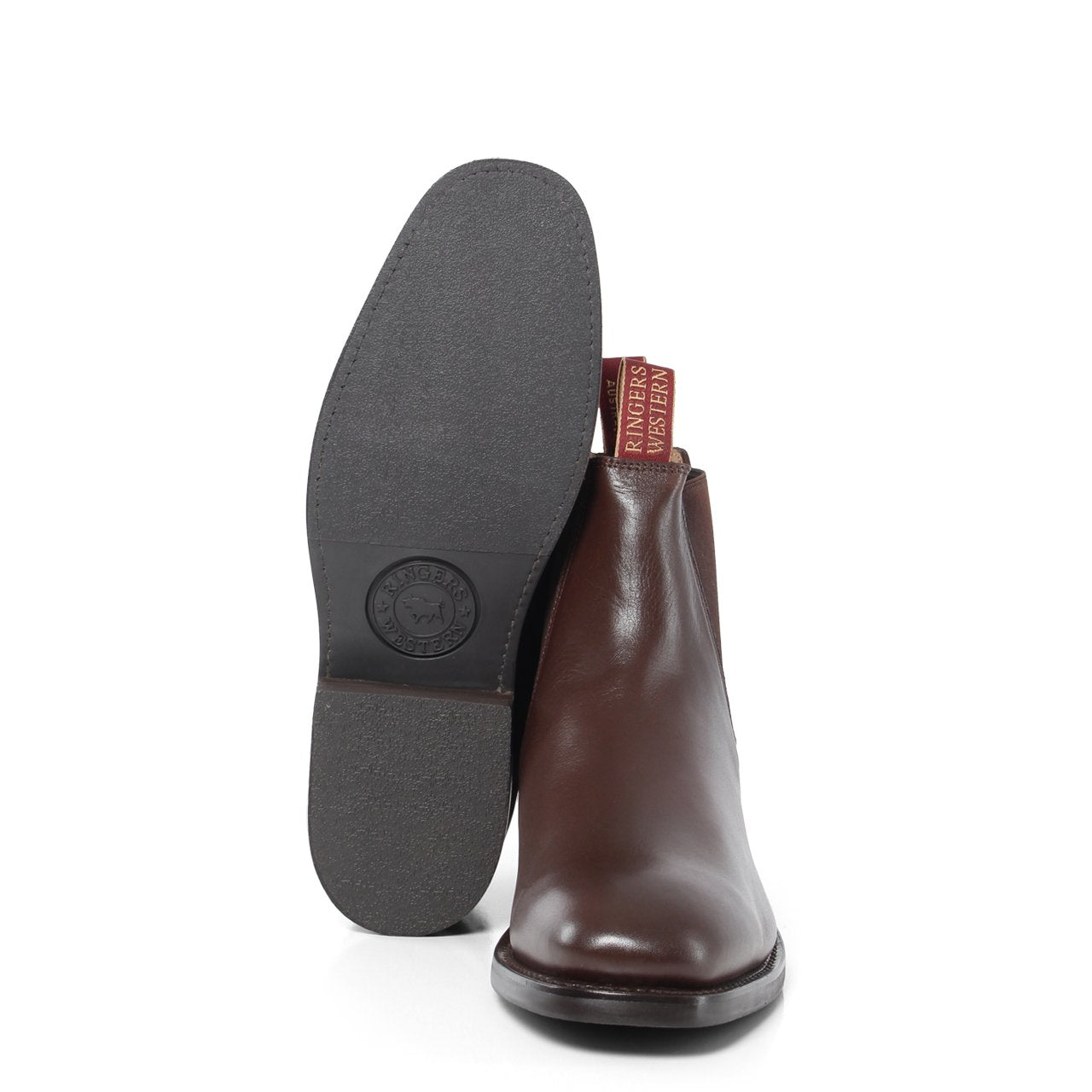KUNUNURRA MENS BOOT - CHOCOLATE - Ringers Western Toowoomba