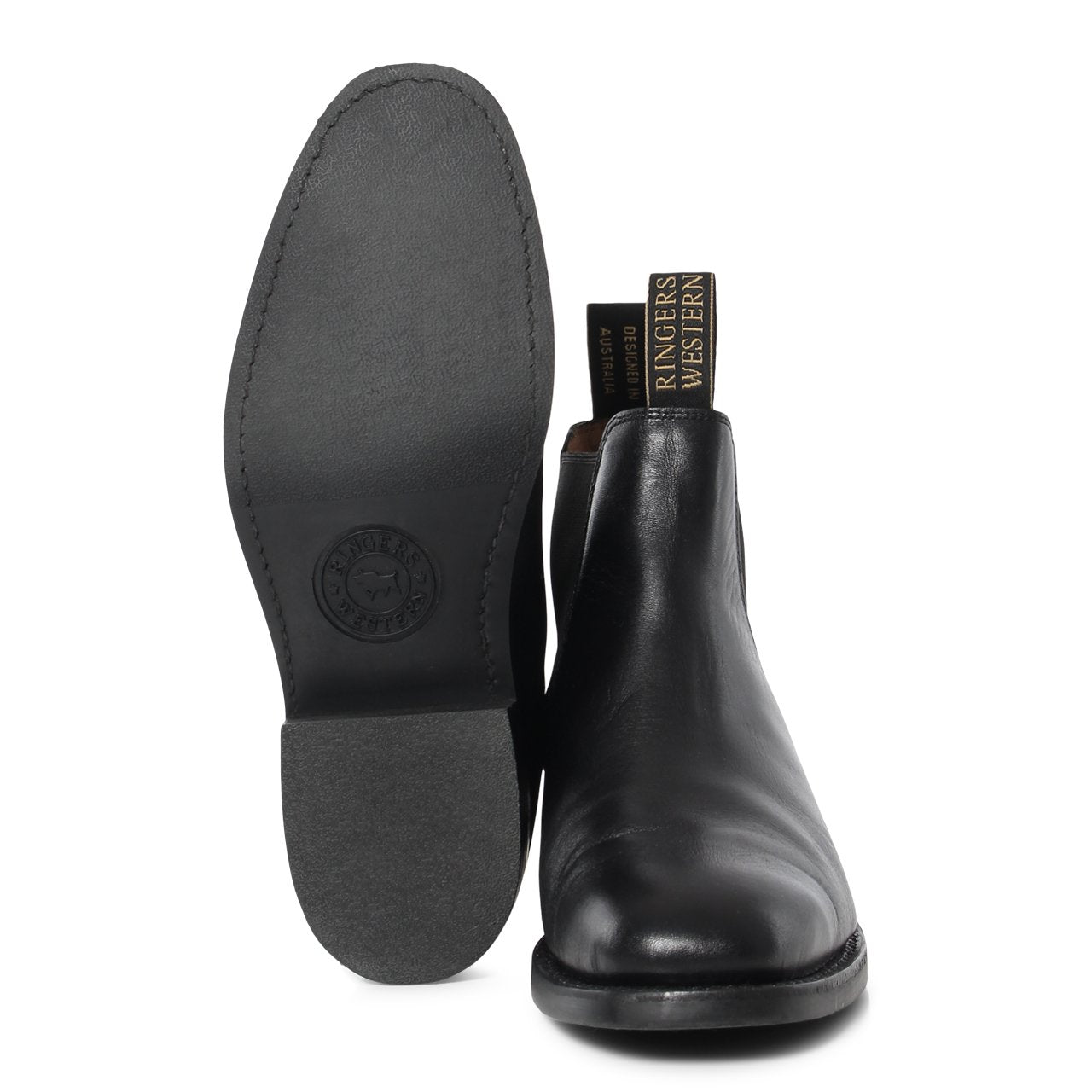 KUNUNURRA WOMENS BOOT - BLACK - Ringers Western Toowoomba
