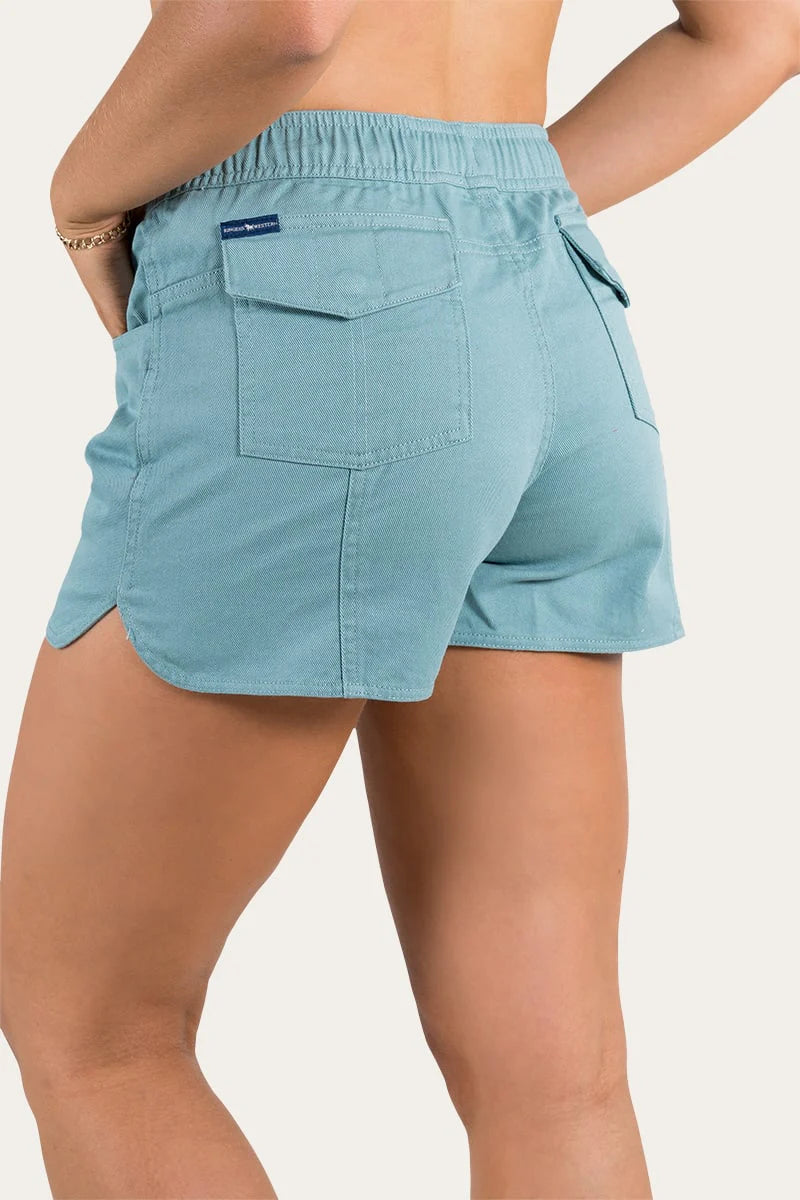 Tora Womens Heavy Weight Ruggers- Sea Green