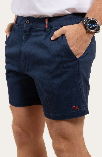 Cloncurry Mens Heavy Weight Work Short - Dark Navy