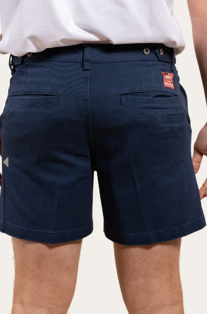 Cloncurry Mens Heavy Weight Work Short - Dark Navy