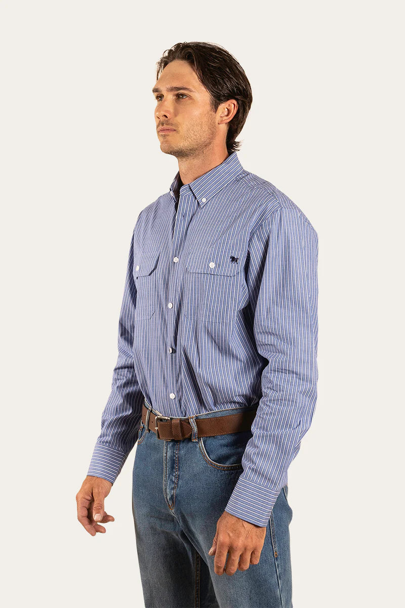 Hargrave Mens Union Dress Shirt - Blue