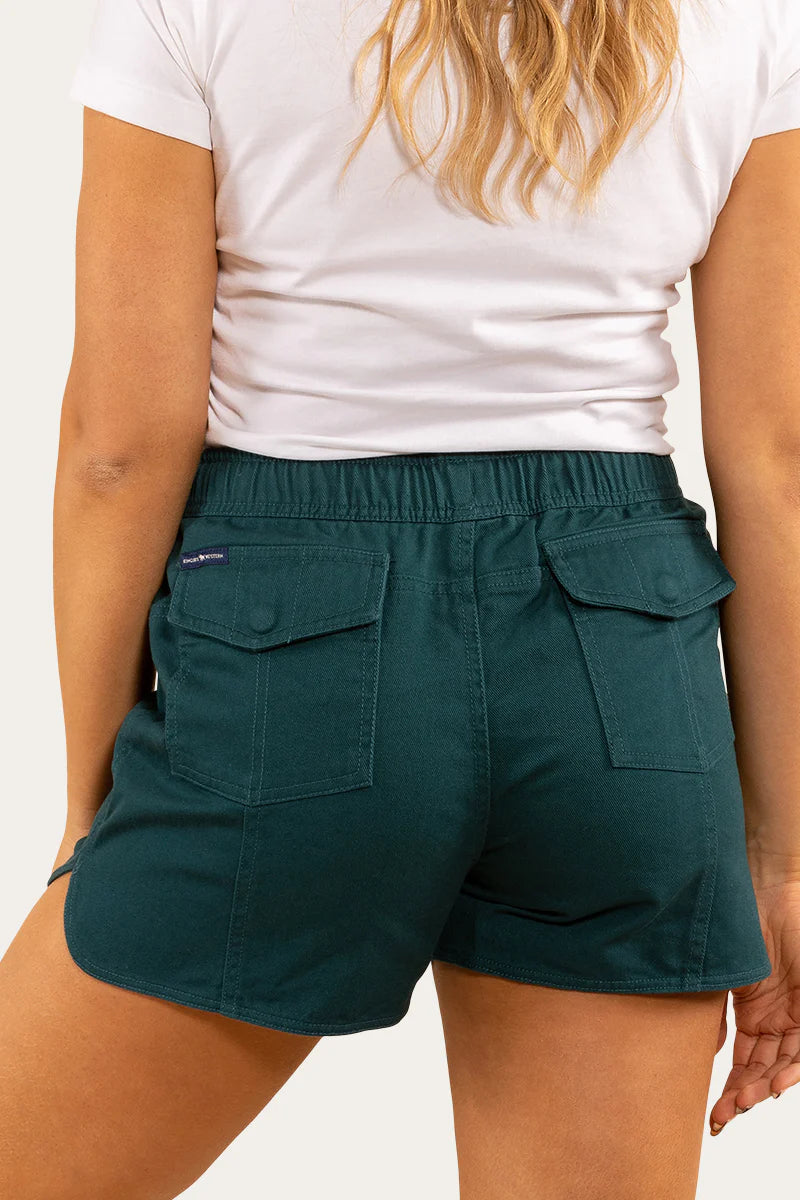 Tora Womens Heavy Weight Ruggers - Dark Teal