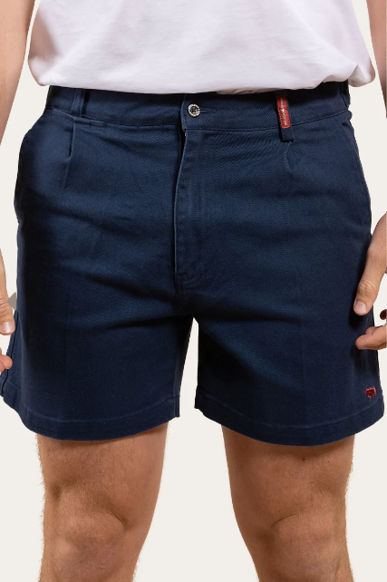 Cloncurry Mens Heavy Weight Work Short - Dark Navy