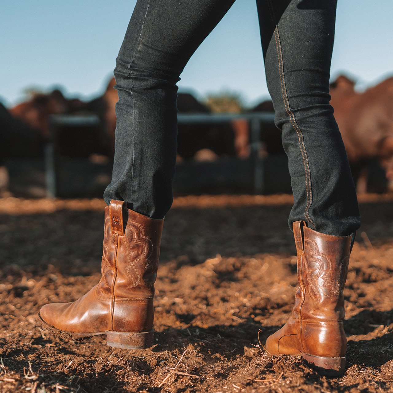 KIMBERLEY WOMENS CLASSIC BOOT - BURNT BROWN - Ringers Western Toowoomba