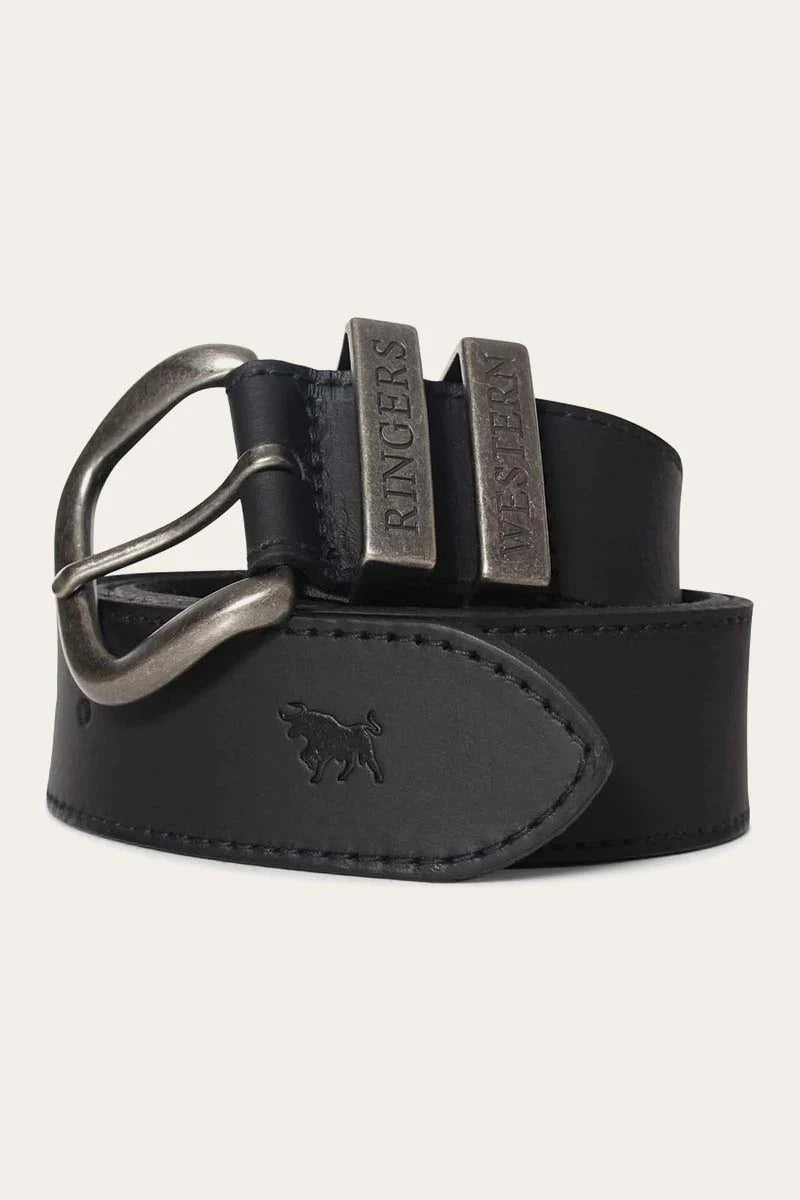 James Belt - Black/Silver