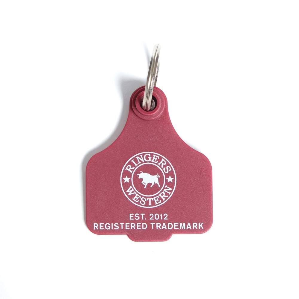 Cattle Tags - Burgundy - Ringers Western Toowoomba