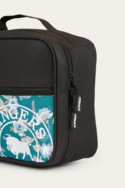Baxter Lunch Box - Black/Floral