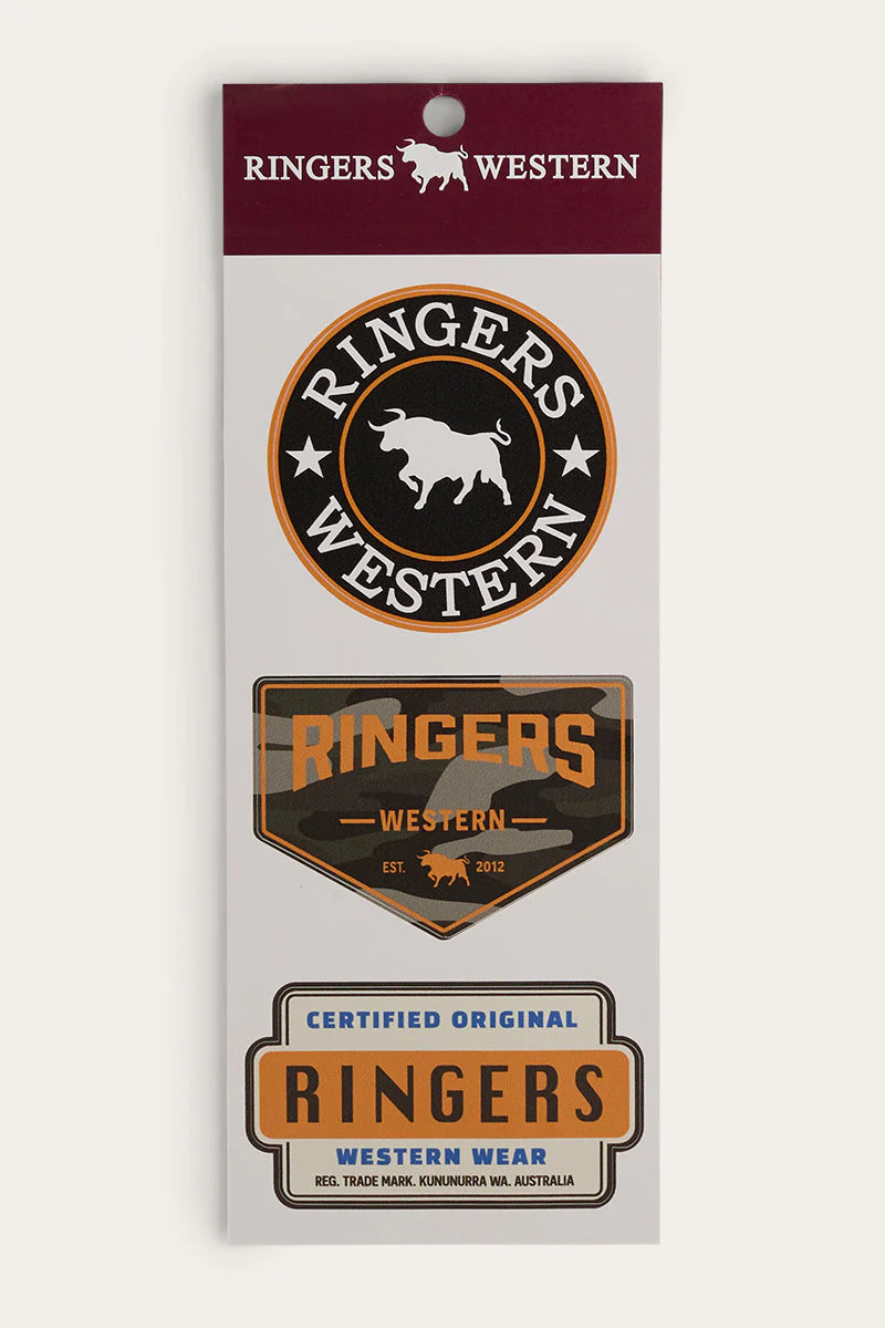 RW Logo Sticker 3 Pack - Multi