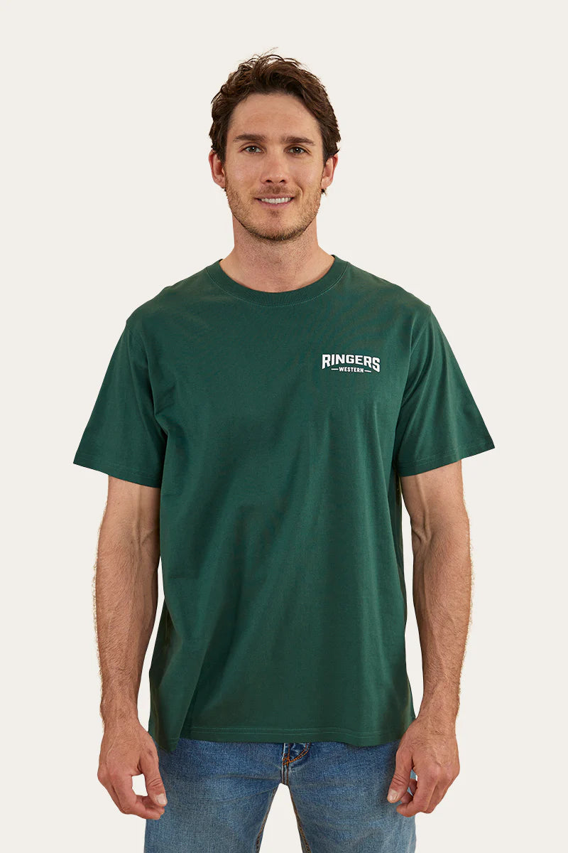 Squadron Mens Loose Fit T-Shirt - Pine