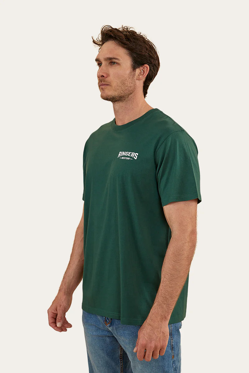 Squadron Mens Loose Fit T-Shirt - Pine