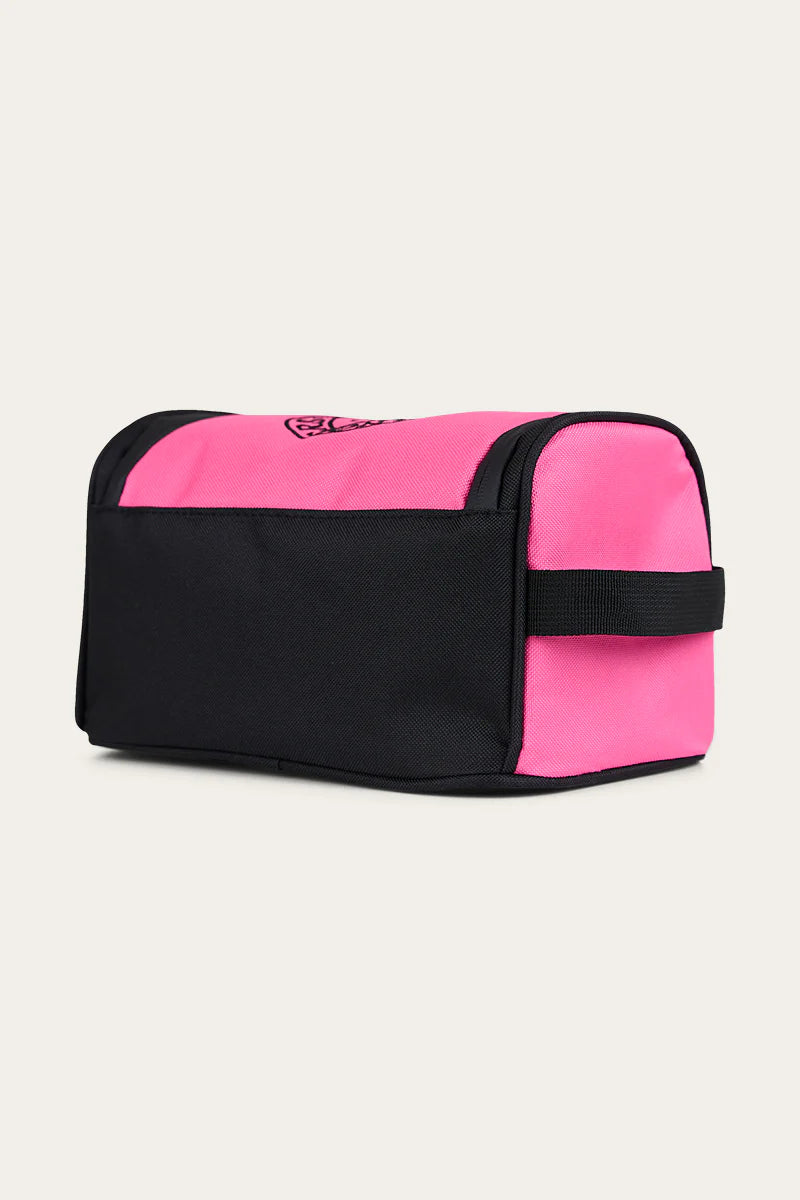 Occy Toiletry Bag - Pink/Black