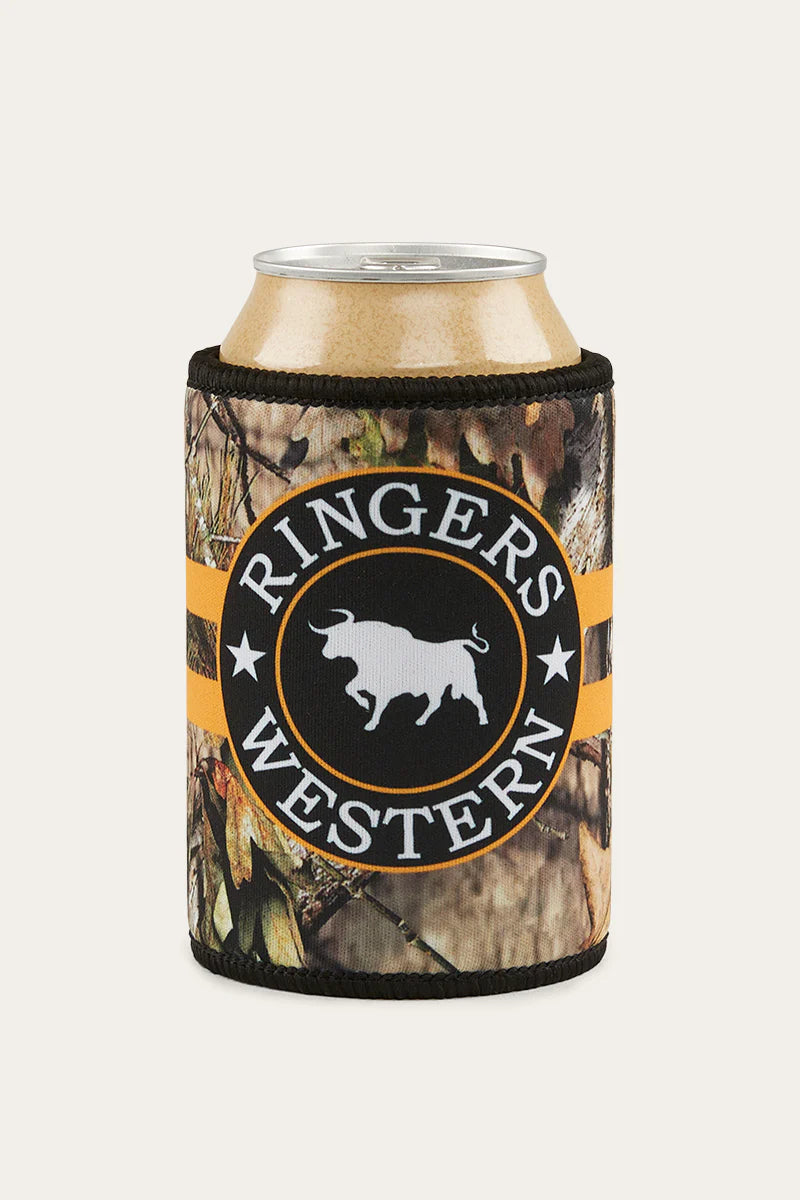 Mccoy Stubby Cooler- Camo/Orange