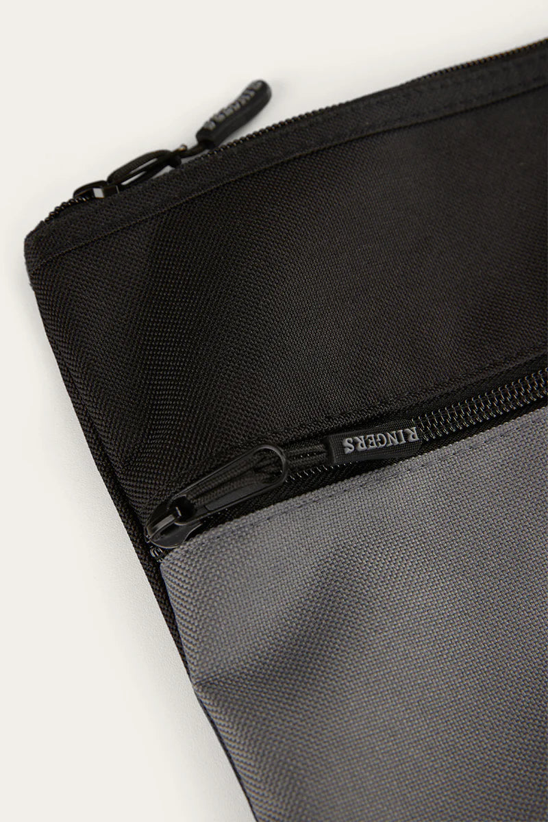 Spencer Pencil Case - Black/Charcoal