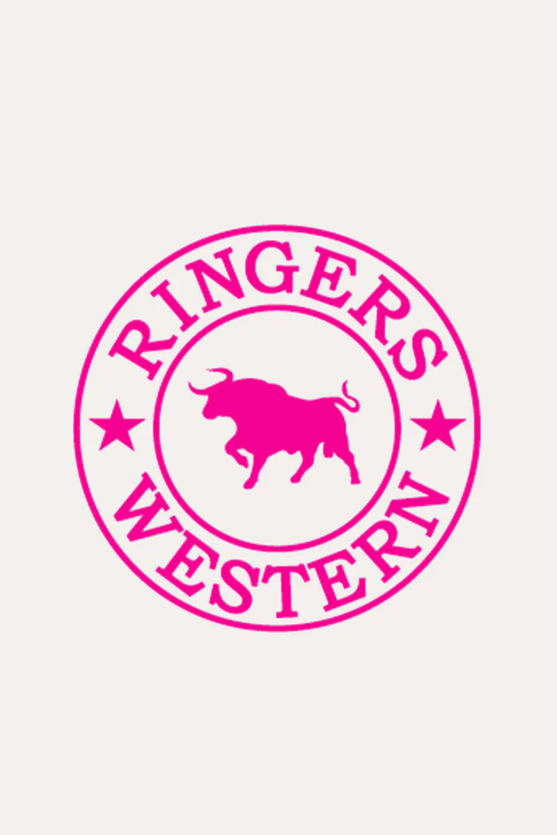 Ringers Western Classic Sticker - Pink