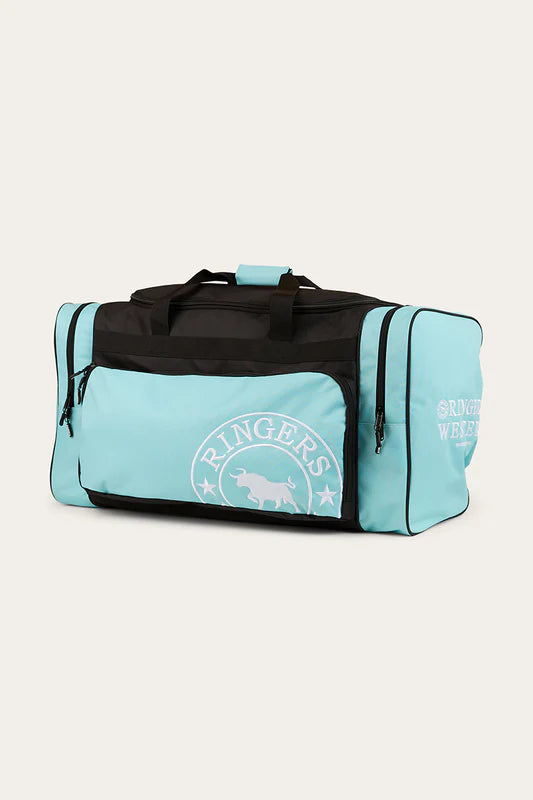Rider Sports Bag - Black/Turquoise