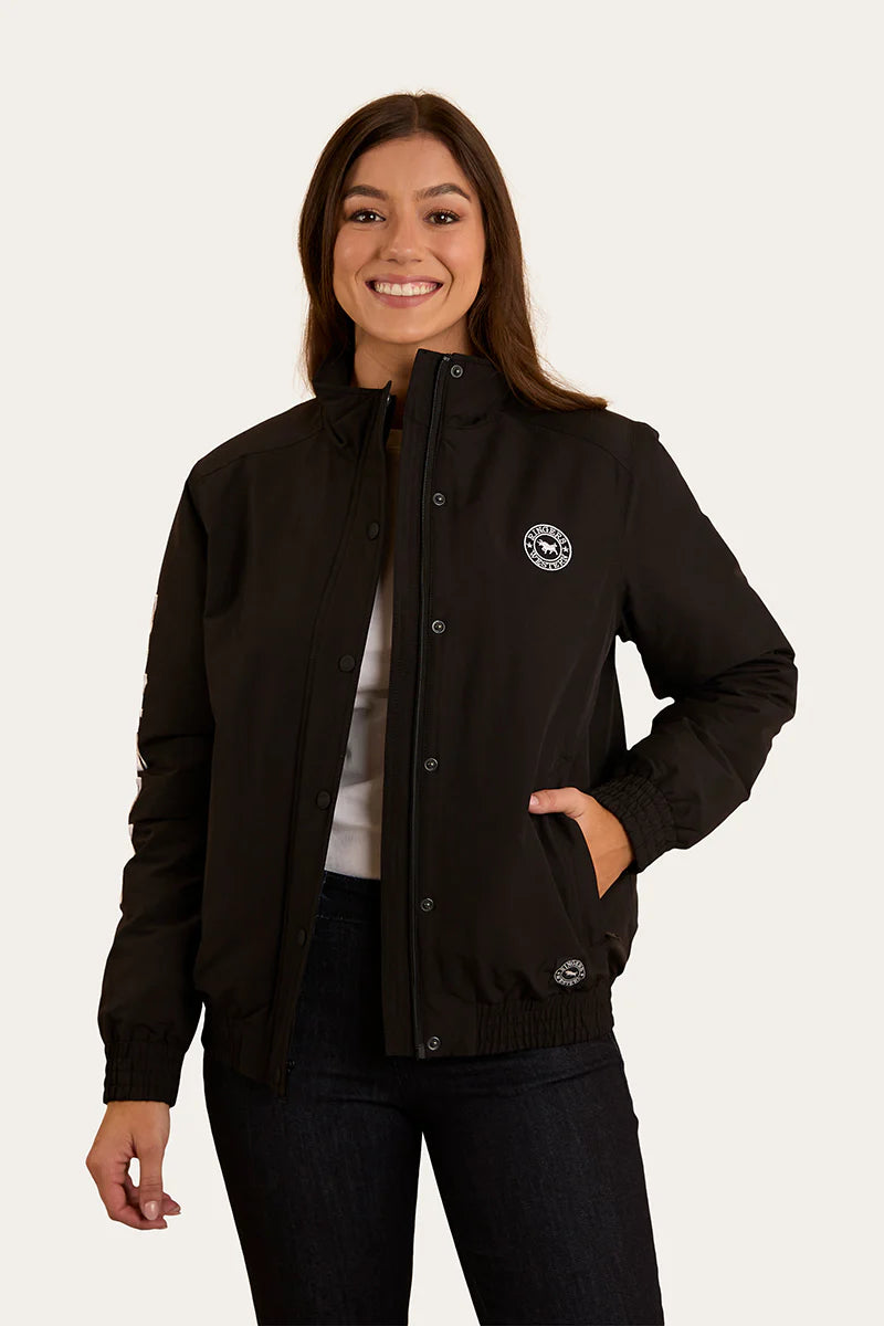 Tesbury Womens Jacket - Black/White