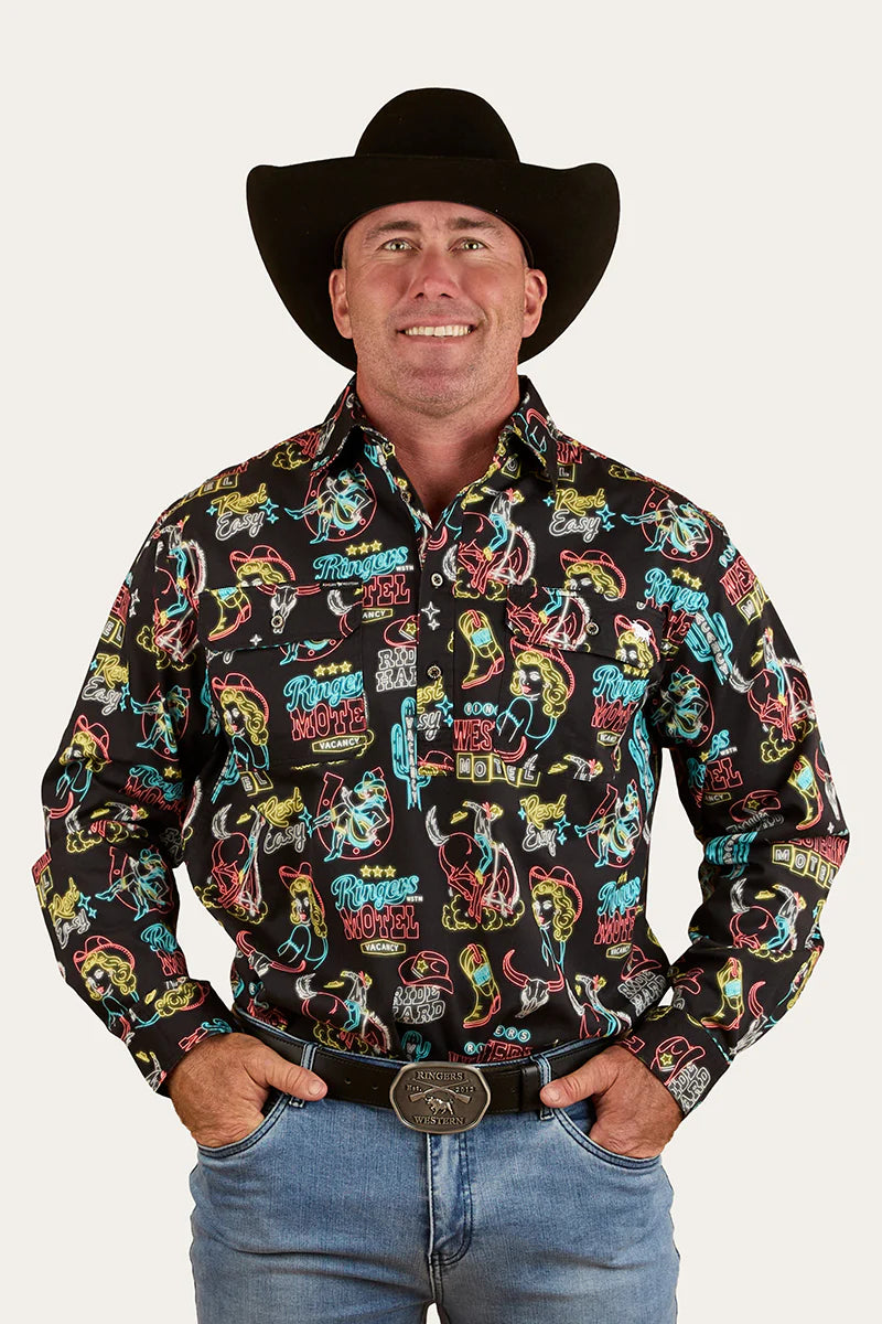 The Dyno Mens Limited Edition Work Shirt - Black/Multi