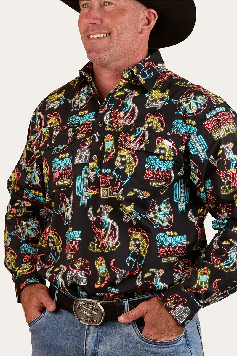 The Dyno Mens Limited Edition Work Shirt - Black/Multi