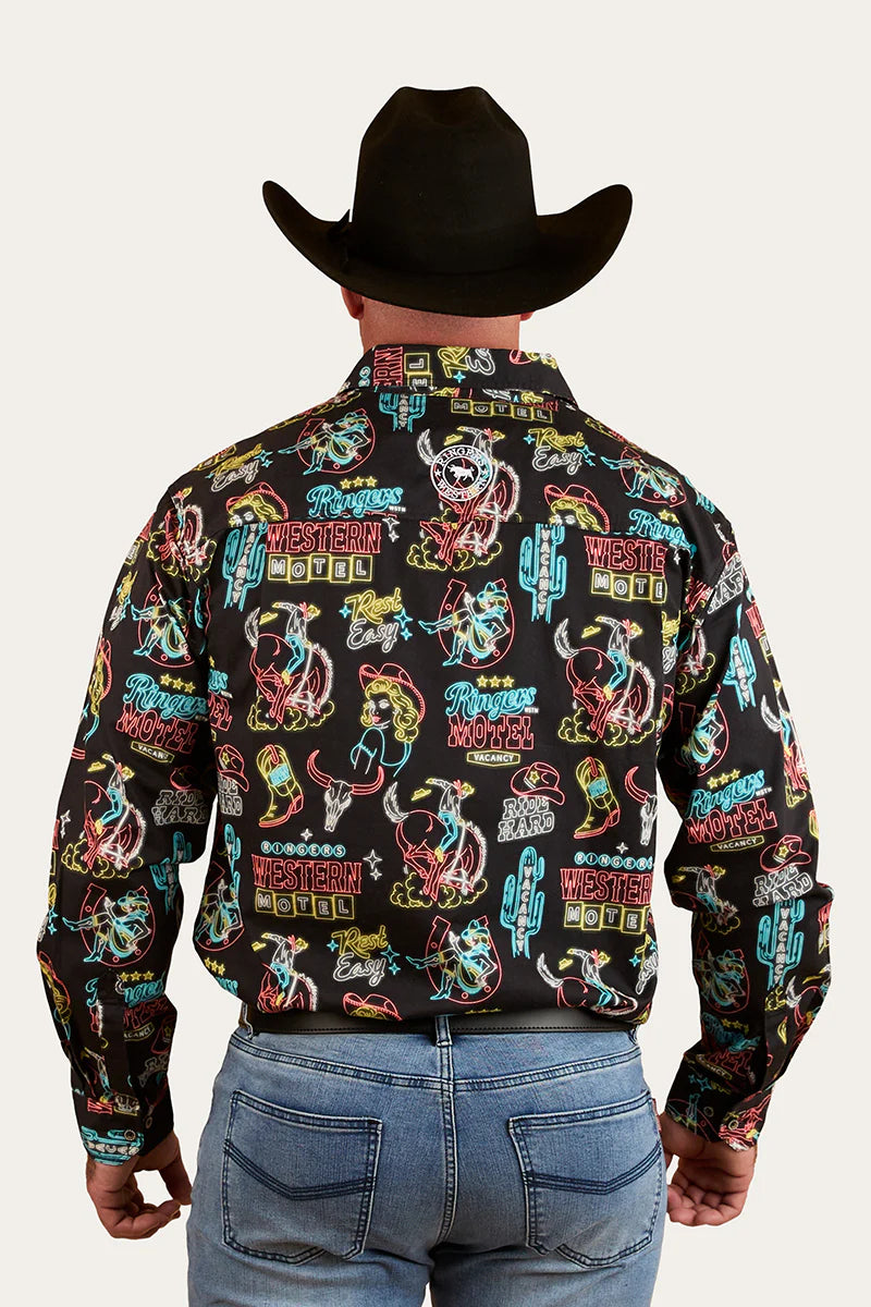 The Dyno Mens Limited Edition Work Shirt - Black/Multi