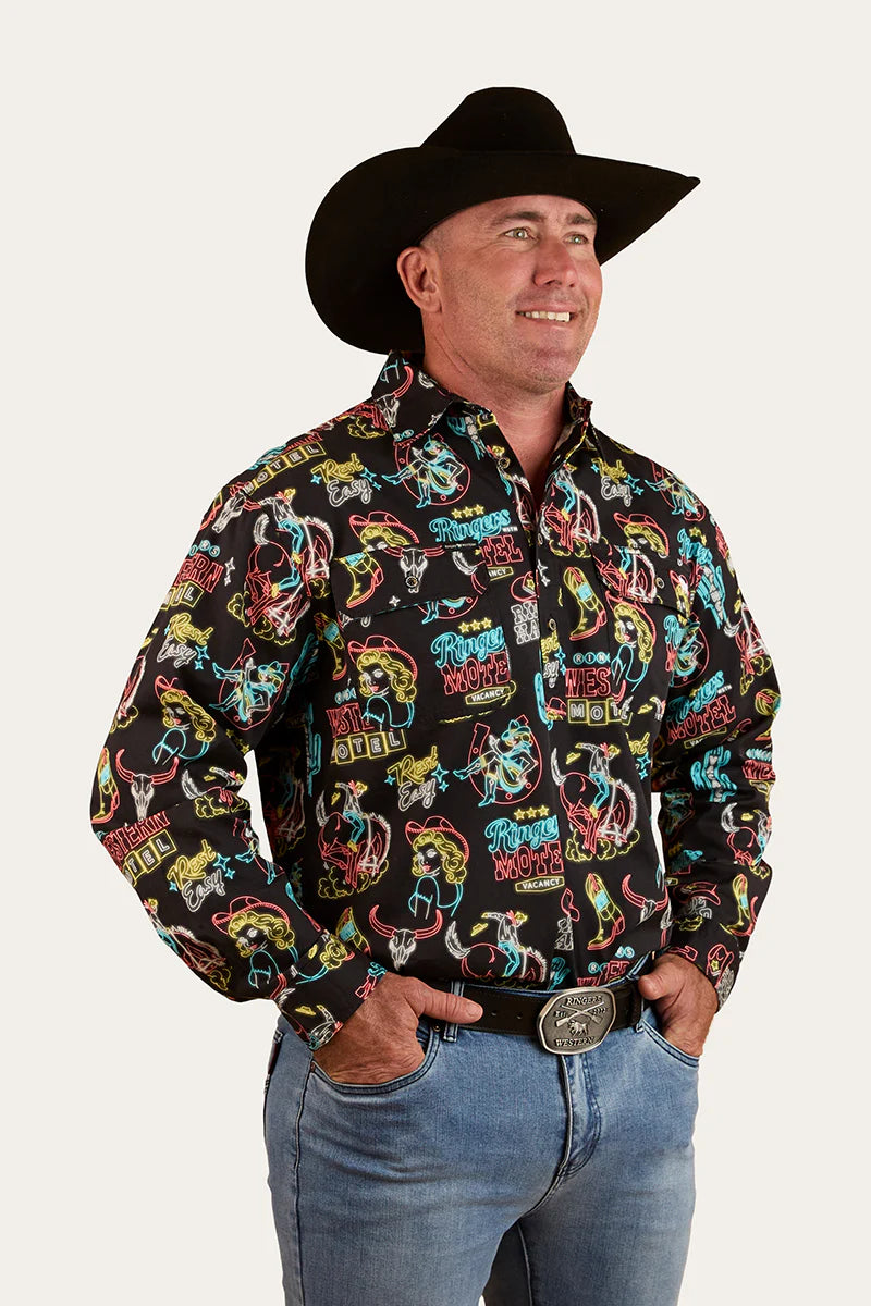 The Dyno Mens Limited Edition Work Shirt - Black/Multi