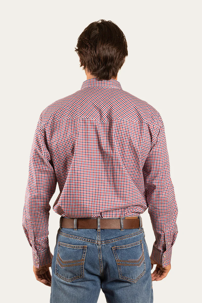 Maverick Mens Western Shirt - Red