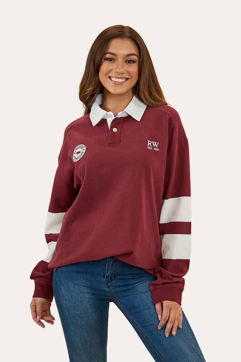 Rivarly Unisex Rugby Jersey - Maroon