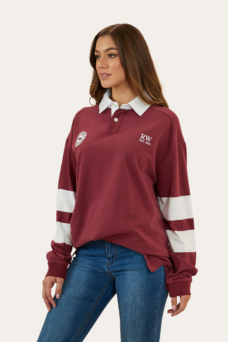 Rivarly Unisex Rugby Jersey - Maroon