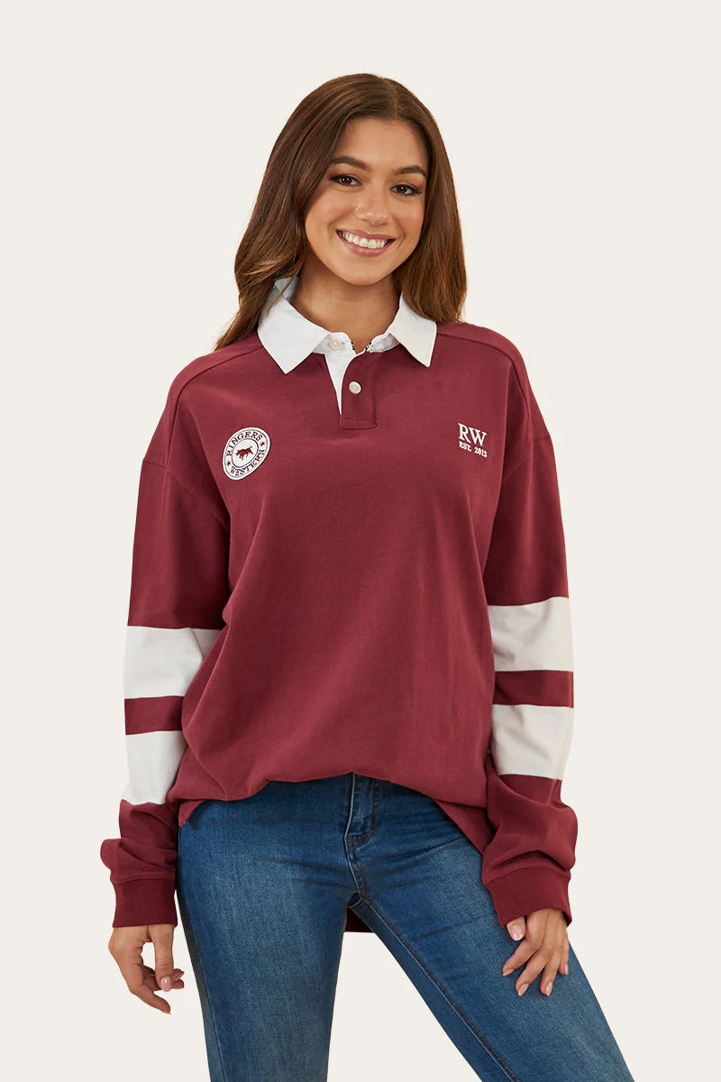 Rivarly Unisex Rugby Jersey - Maroon