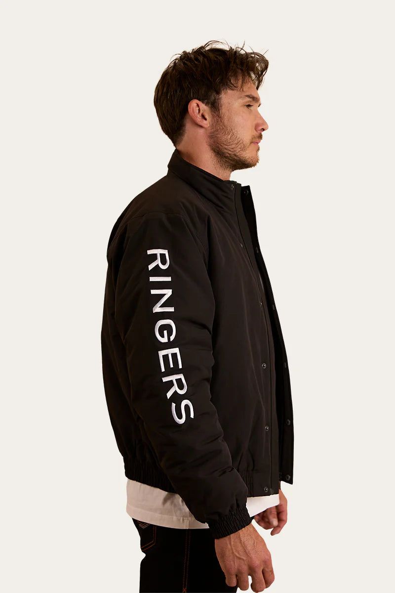 Kidman Mens Jacket - Black/White