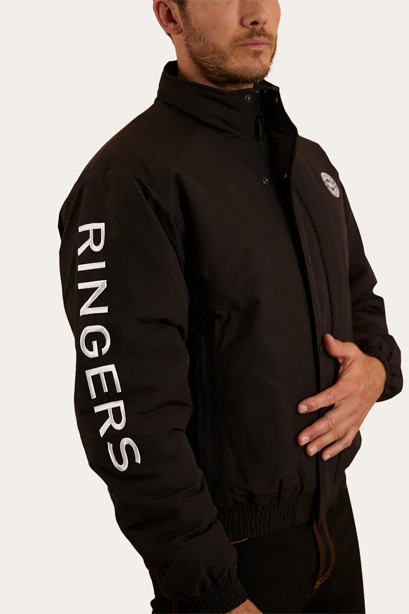 Kidman Mens Jacket - Black/White