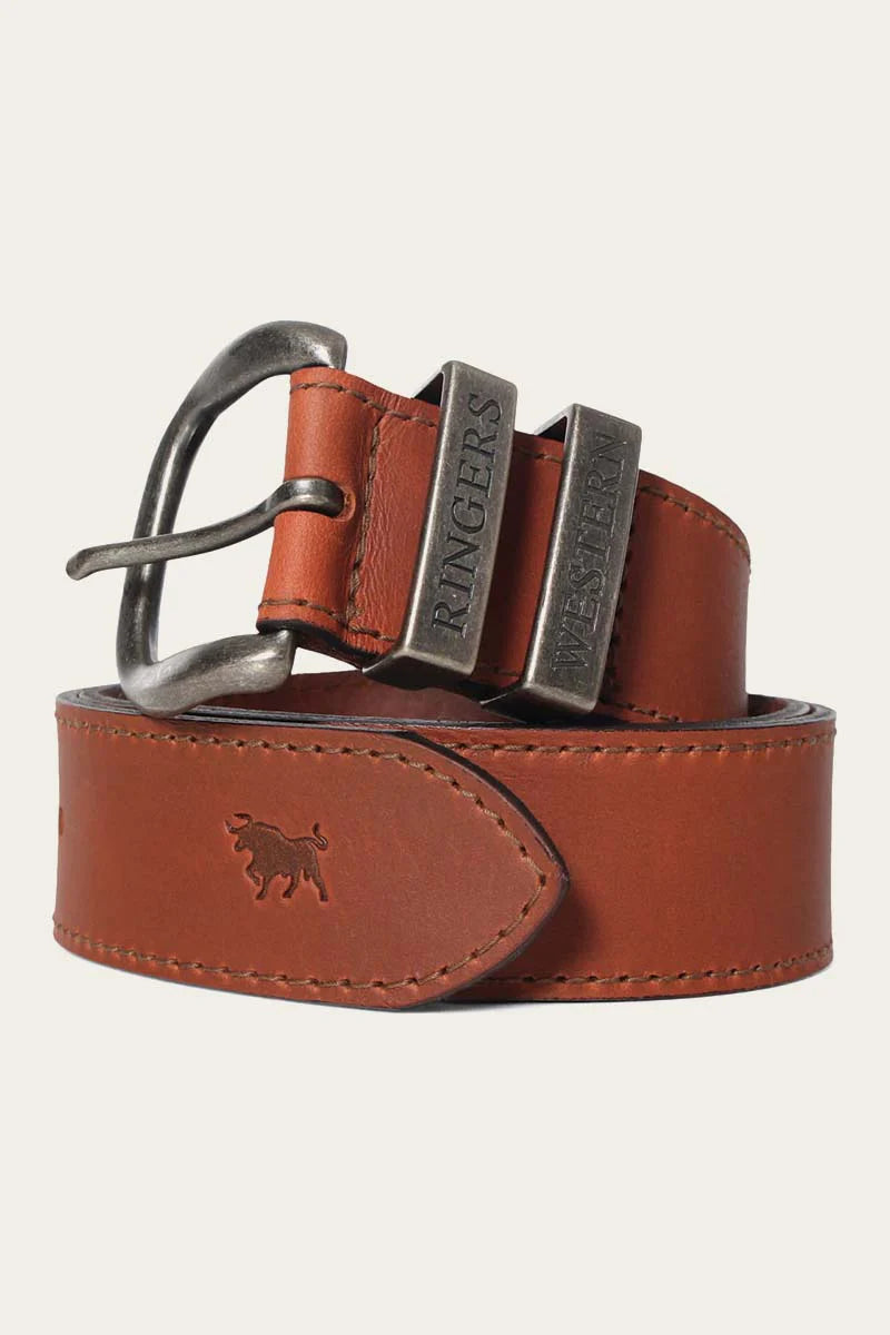 James Belt - Tawny Brown/Silver