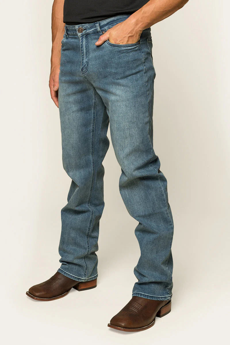 Sturt Mens Relaxed Leg Jean - Light Blue - Ringers Western Toowoomba