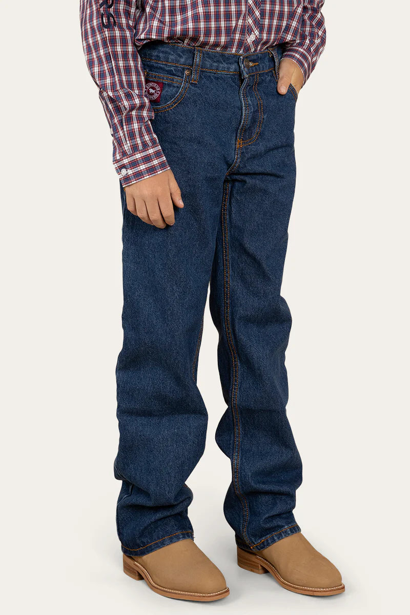 Southwest Kids Relaxed Fit Jean - Mid Wash Blue