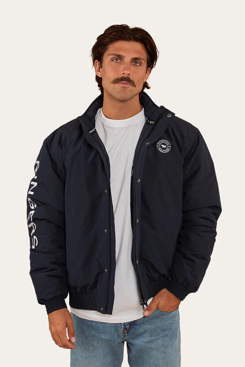 Kidman Mens Jacket - Navy/White