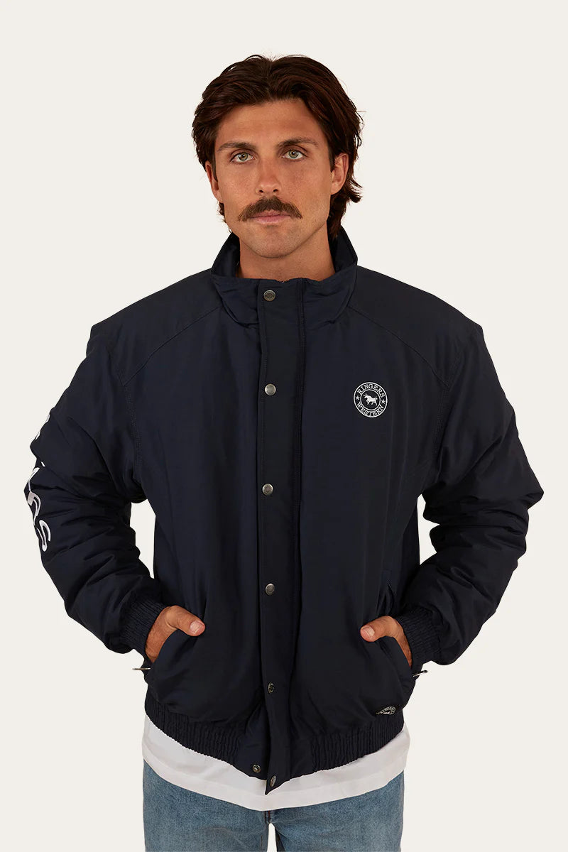 Kidman Mens Jacket - Navy/White