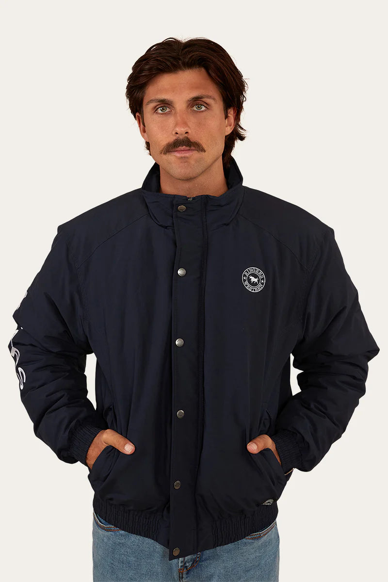 Kidman Mens Jacket - Navy/White