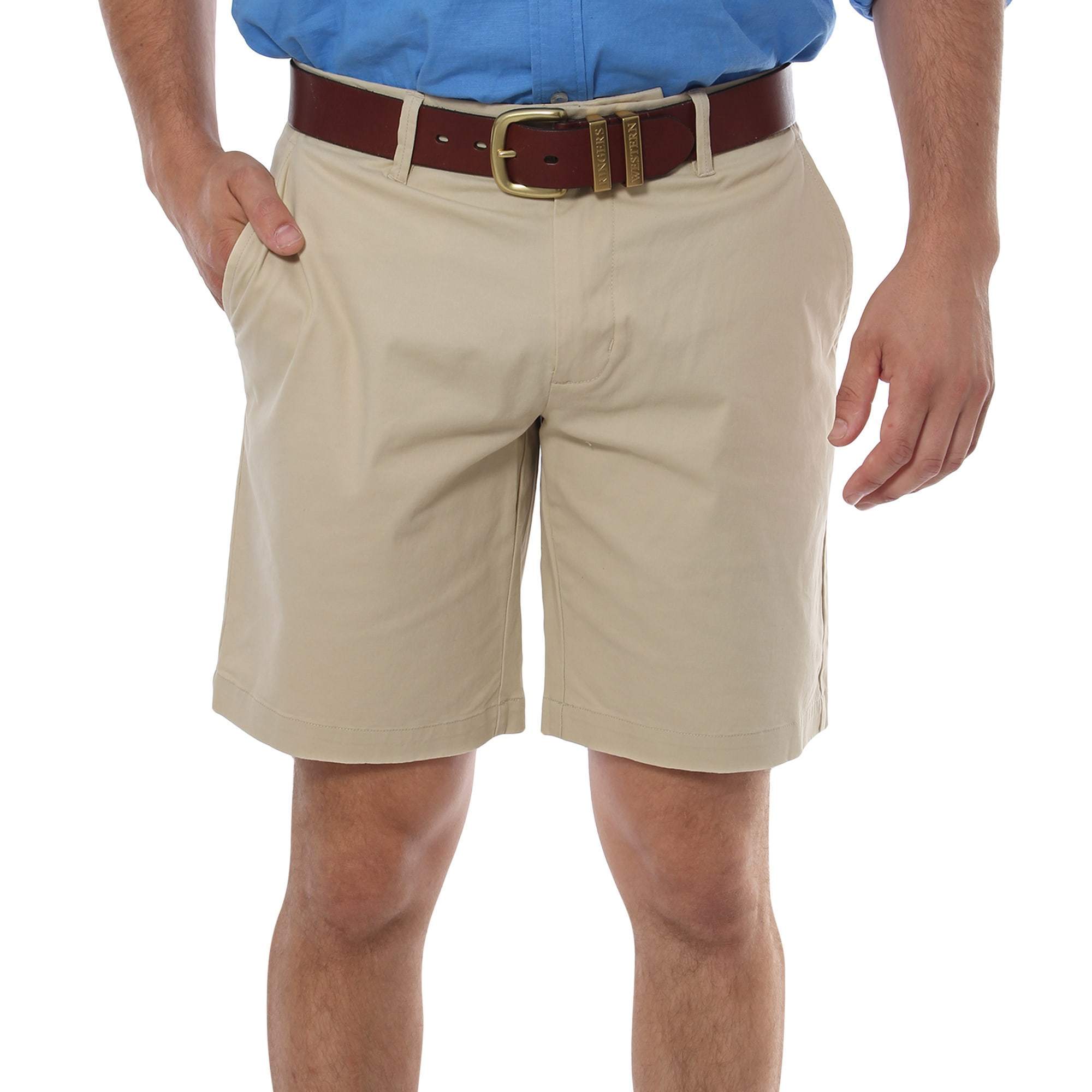 Bingara Mens Chino Short - Bone