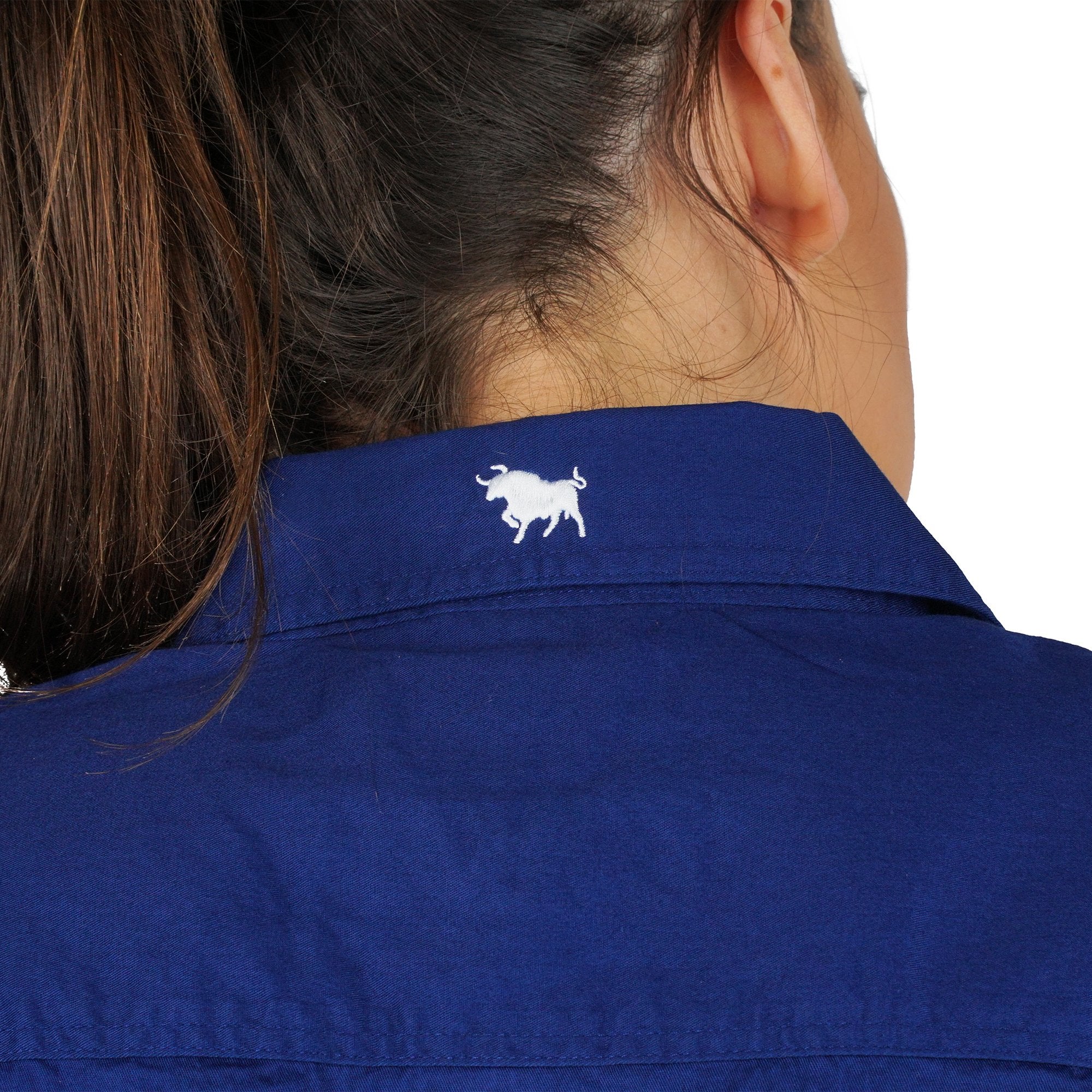 Signature Jillaroo Womens Full Button Work Shirt - Navy - Ringers Western Toowoomba
