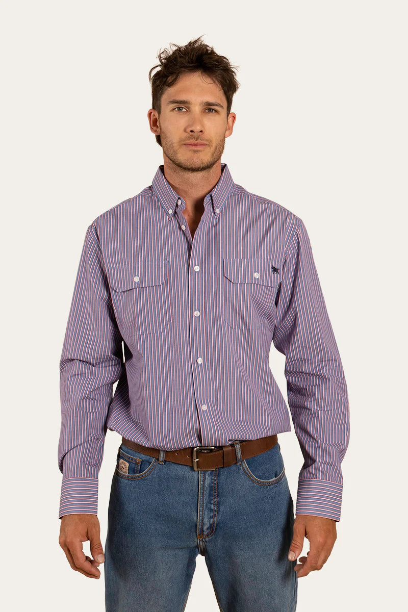Hargrave Mens Union Dress Shirt - Red